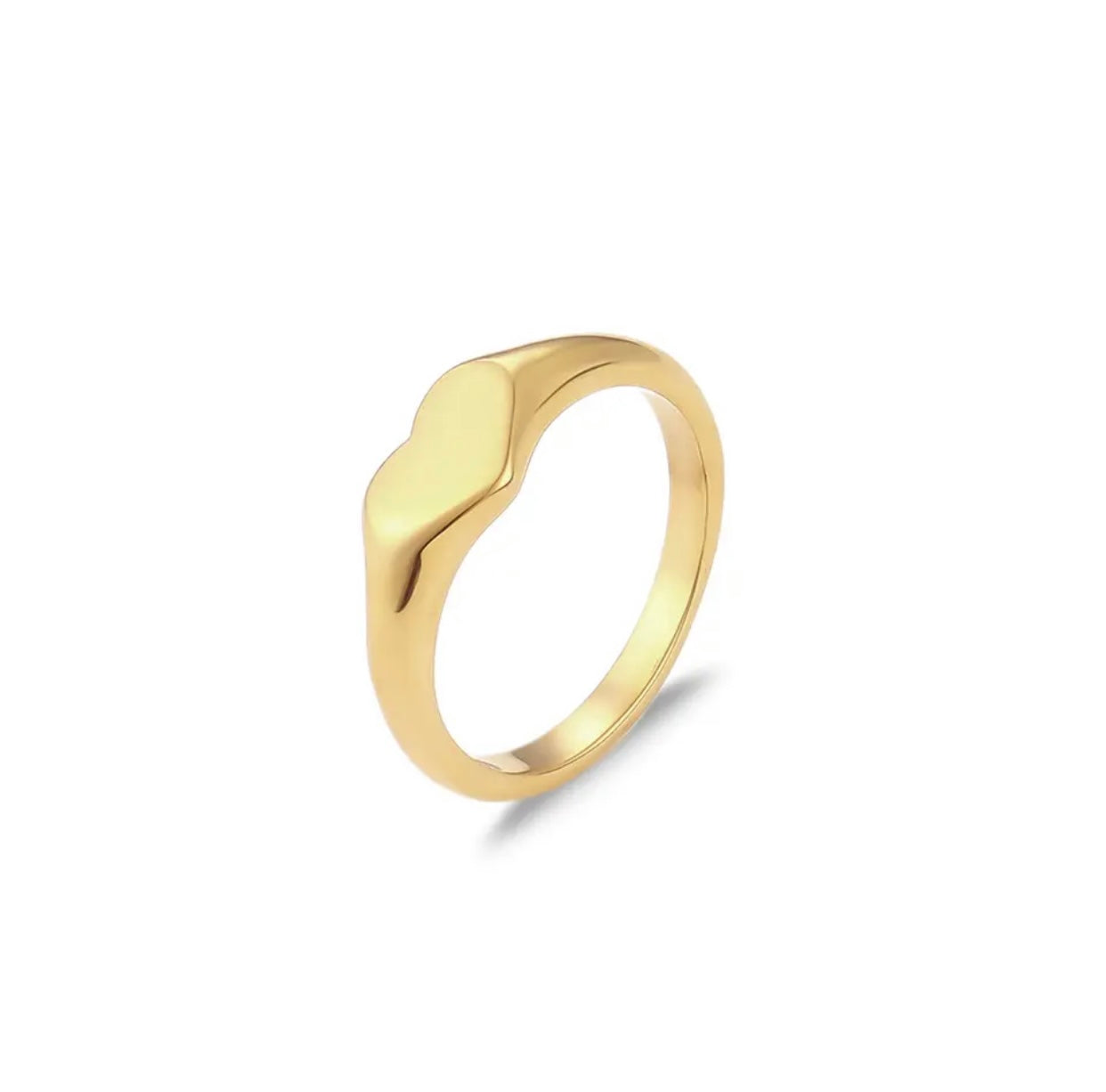 HEART SIGNET RING